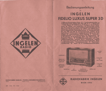 Fidelio 57 3D Luxus Super W; Ingelen, (ID = 2733951) Radio