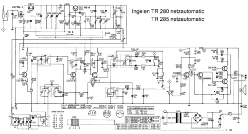 TR280 Netzautomatic Type 52330451; Ingelen, (ID = 55098) Radio