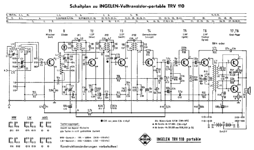 TRV110 Portable; Ingelen, (ID = 49157) Radio