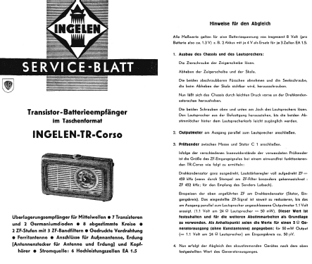 TR Corso ; Ingelen, (ID = 858233) Radio
