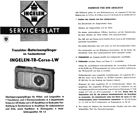 TR-Corso-LW ; Ingelen, (ID = 858247) Radio