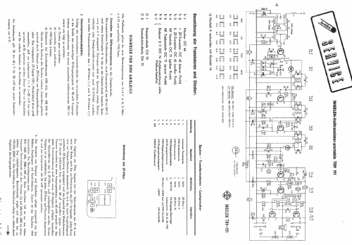 TRV111 Portable; Ingelen, (ID = 704111) Radio