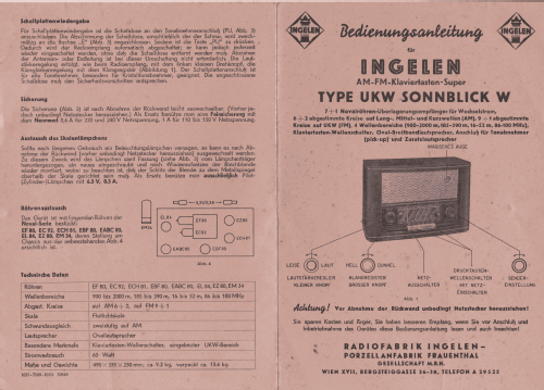 UKW Sonnblick W; Ingelen, (ID = 2733947) Radio