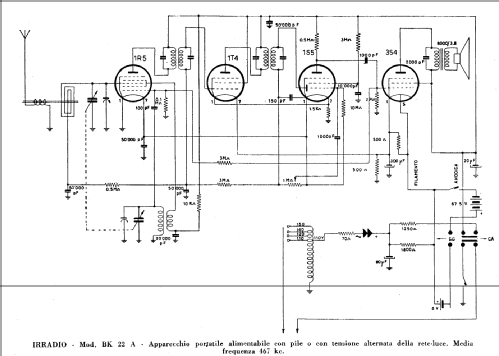 BK22-A; Irradio; Milano (ID = 228392) Radio
