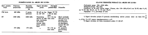 Bled de luxe ; Iskra; Kranj, (ID = 987404) Radio