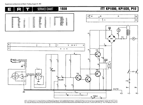 KP1020; ITT-KB; Foots Cray, (ID = 2305716) R-Player