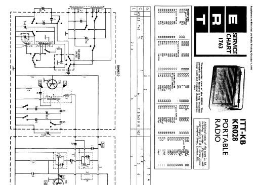 KR028; ITT-KB; Foots Cray, (ID = 1335761) Radio