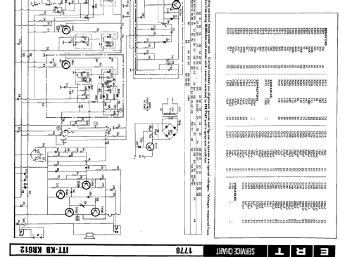 KR612 52140135; ITT-KB; Foots Cray, (ID = 2306964) Radio