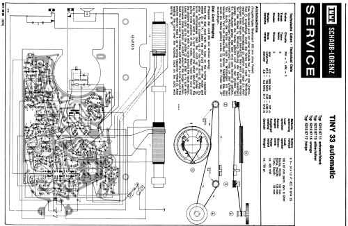 Tiny automatic 33; ITT Schaub-Lorenz (ID = 874418) Radio