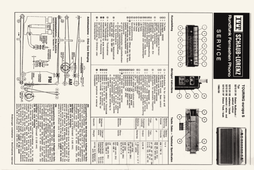 TOURING europa S 52150193; ITT Schaub-Lorenz (ID = 2492092) Radio