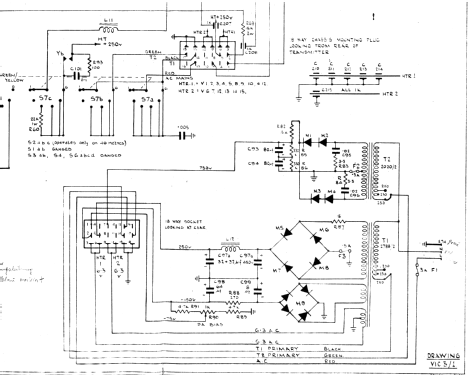 Viceroy SSB Transmitter Mark III ; K.W. Electronics Ltd (ID = 1271984) Amateur-T