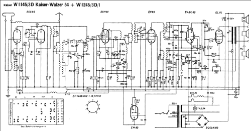 Kaiserwalzer W1145/3D; Kaiser KG, W. bzw. (ID = 29244) Radio