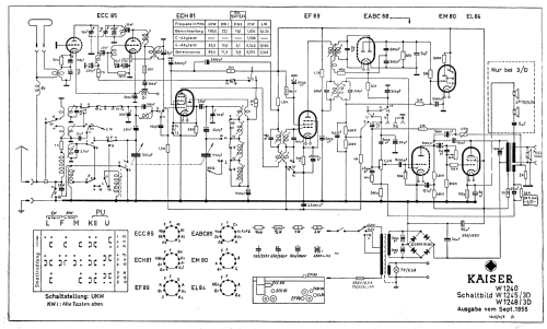 W1245-3D; Kaiser KG, W. bzw. (ID = 2282778) Radio