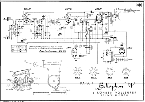 Bellaphon W ; Kapsch & Söhne KS, (ID = 215768) Radio