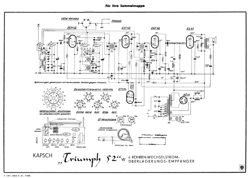 Triumph 52W; Kapsch & Söhne KS, (ID = 609941) Radio