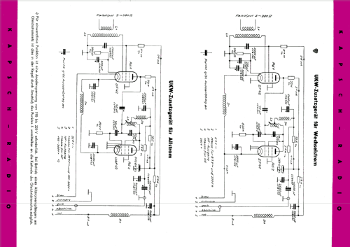 UKW-Einbaugerät ; Kapsch & Söhne KS, (ID = 111321) Converter