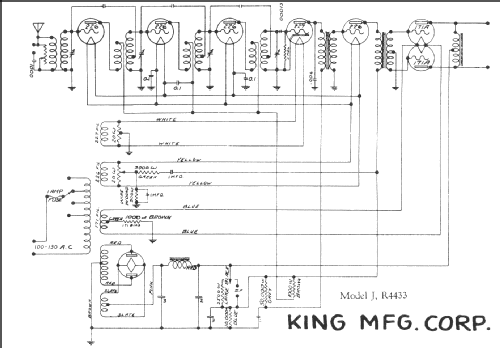 J Ch= R4433; King Manufacturing (ID = 425571) Radio