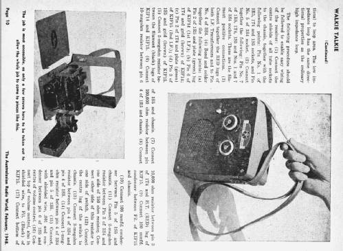 Walkie-Talkie ; Kingsley brand; (ID = 2133007) Radio