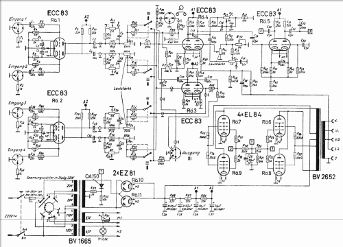 Echolette M40; Echolette Marke / (ID = 262990) Ampl/Mixer