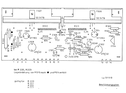 Regent 222; Klingenthaler (ID = 824605) Ampl/Mixer