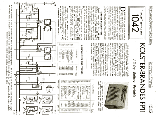 FP11; Kolster Brandes Ltd. (ID = 1016792) Radio