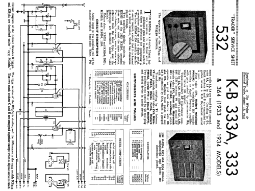 KB 333; Kolster Brandes Ltd. (ID = 1253687) Radio