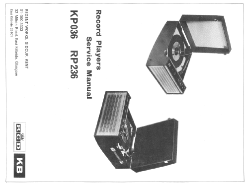 Coloursound KP036 Mk2; Kolster Brandes Ltd. (ID = 1584667) R-Player