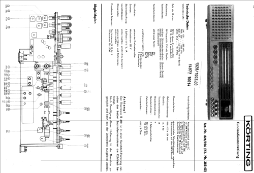 38343 Art.-Nr. 826/936; Körting-Radio; (ID = 1720927) Radio