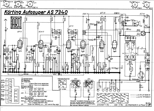 AS7340; Körting-Radio; (ID = 2218373) Car Radio