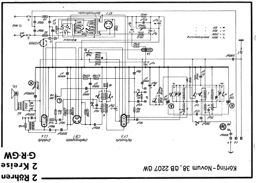 Novum GB2207GW; Körting-Radio; (ID = 14389) Radio