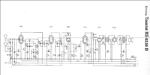 Tourist 38 KS6230B; Körting-Radio; (ID = 4781) Radio