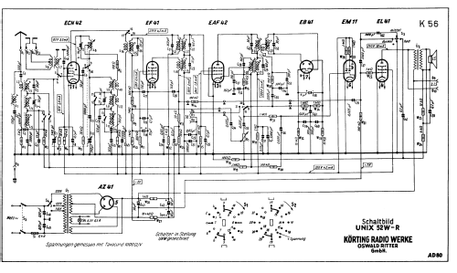 Unix 52 W-R; Körting-Radio; (ID = 44587) Radio