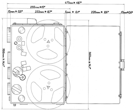 Nagra III P, PH; Kudelski SA; (ID = 1858019) R-Player