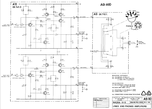 Nagra IV-S ; Kudelski SA; (ID = 1060793) R-Player