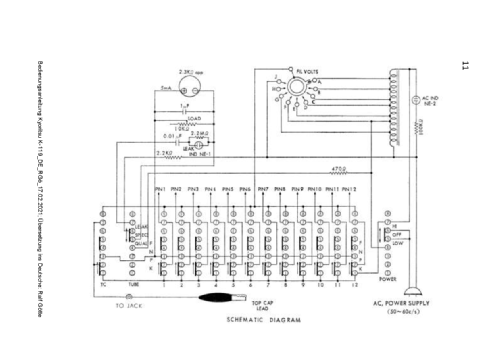 Tube Tester K-119; Kyoritsu Electrical (ID = 2622415) Equipment