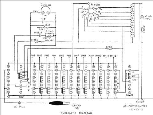 Tube Tester K-119; Kyoritsu Electrical (ID = 1212469) Equipment