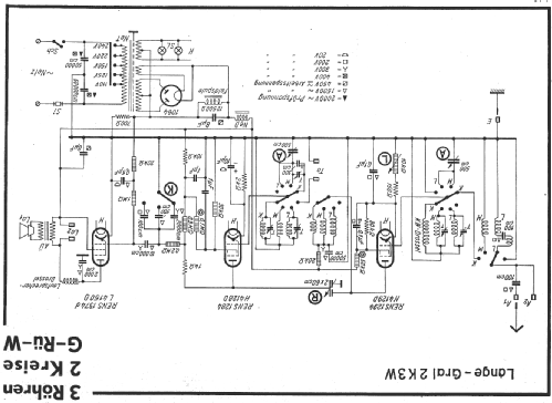 Gral 2K3W; Lange GmbH, Johannes (ID = 14747) Radio