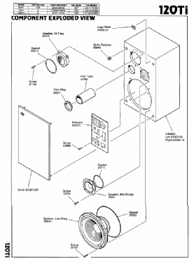 JBL 120Ti; Lansing, James B. (ID = 2805483) Lautspr.-K