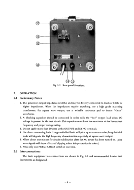Audio Generator LAG-120A; Leader Electronics (ID = 2831629) Equipment