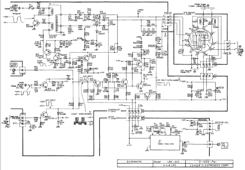 Oscilloscope 20MHz LBO-522; Leader Electronics (ID = 1030370) Equipment