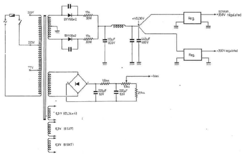 Röhrenverstärker Endstufe JH-50; Lectron; France (ID = 1365152) Ampl/Mixer