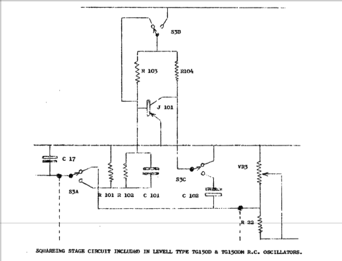 R.C. Oscillator TG150DM; Levell Electronics (ID = 1172796) Equipment