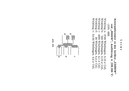 EB205W; Loewe-Opta; (ID = 341265) Radio