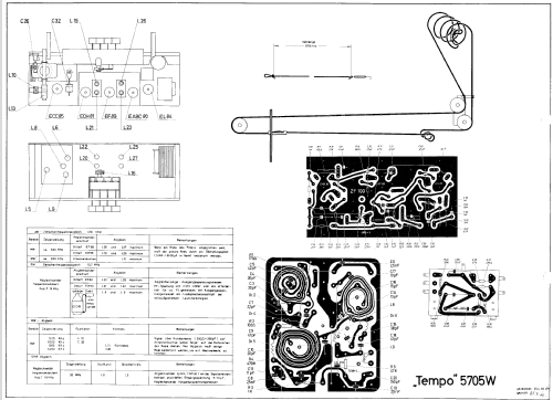 Tempo 5705W; Loewe-Opta; (ID = 246198) Radio