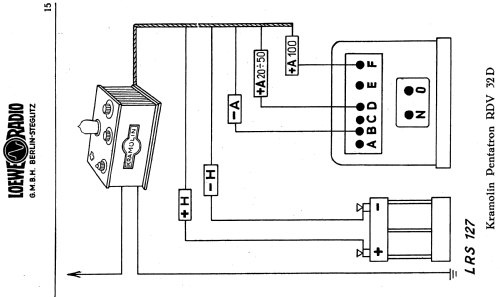 Netzanschlussgerät - Netzanode WF4; Loewe-Opta; (ID = 1343296) Power-S