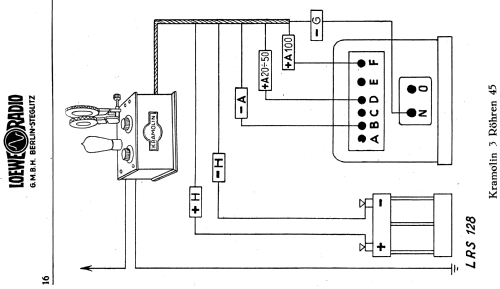 Netzanschlussgerät - Netzanode WF4; Loewe-Opta; (ID = 1343297) Power-S