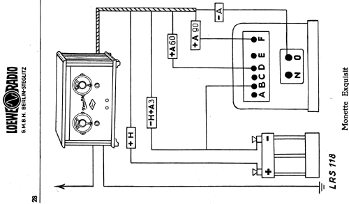 Netzanschlussgerät - Netzanode WF4; Loewe-Opta; (ID = 1343319) Power-S