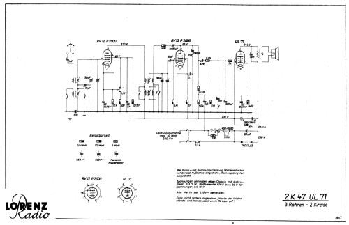 2K47-UL71; Lorenz; Berlin, (ID = 1639112) Radio