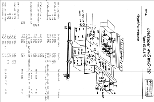 Goldsuper W45-3D 5110; Lorenz; Berlin, (ID = 150056) Radio