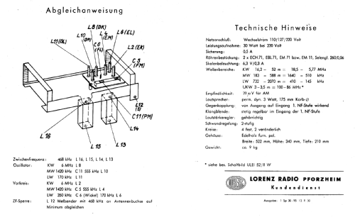 Havel II W; Lorenz; Berlin, (ID = 618439) Radio